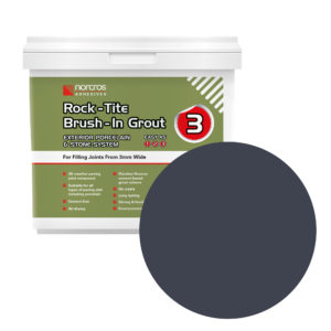 Norcros - Brush In Grout Ebony 15KG